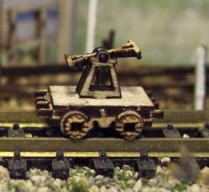 Osborn Model Kits - N Railroad Hand Car static 2Pc - 3107