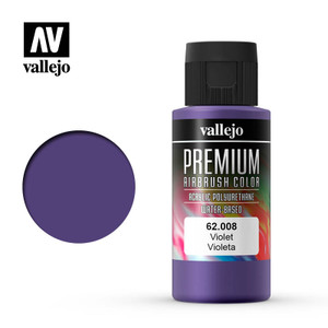 Vallejo Acrylic Paints - Premium Color Violet 60ml - 62008 Vallejo Acrylic Paints - Premium Color Violet 60ml - 62008