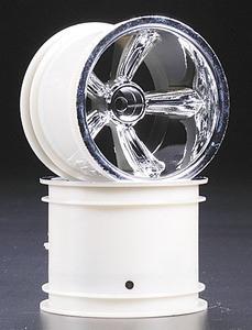 Traxxas R-C - Rear Wheels Pro-Star Chrome Ru - 4172