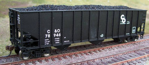 Motrak Models - Ho COAL LOADS 100t HOP BAC - 81904