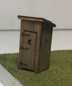 Motrak Models - HO Laser Cut Outhouses - 84023