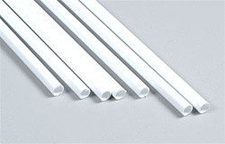 Plastruct - Tbfs-8 7pk Styrene Tubing 1/4 - 90606