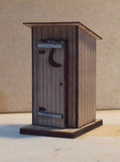 Osborn Model Kits - N Outhouse - 3042