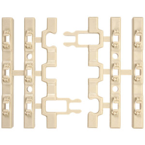 Atlas O Scale Trains - 3rail Snap Lock Clips Concrete - 6055