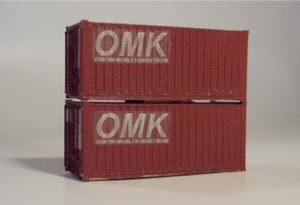 Osborn Model Kits - Ho 20' Intermodal Containers - 1063