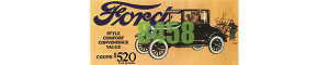 Tichy Train Group - HO Ford Model T billboard - 8458