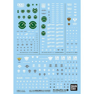 Bandai - Gundam Models - Decal 127 Mobile Suit Gundam 00 The Movi - 2578996