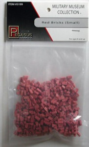 Pegasus - Red Bricks Sm 1/4' - 5199