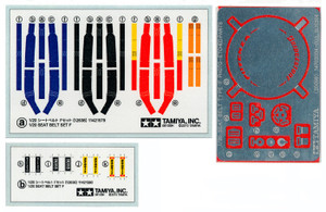 Tamiya Paint - Hobby Kits - Seat Belt Set F 1:20 - 12638
