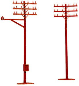 Atlas Model Railroad Co. - Ho Telephone Poles 12pk - 775