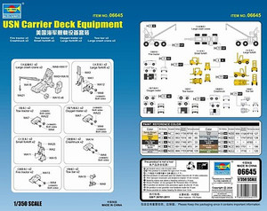 Trumpeter Models - USN Carrier Deck Equipment 1:350 - 6645