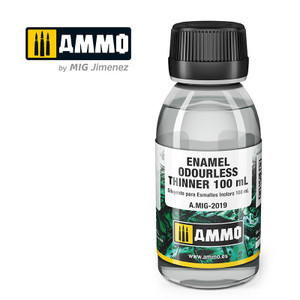 Mig Ammo Books - Enamel Ouderless Thinner 100ml - 2019