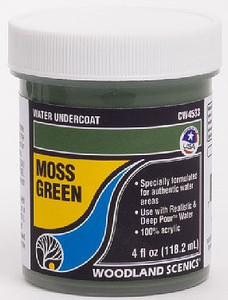 Woodland Scenics - Water Undercoat - Moss Green - 4533 Woodland Scenics - Water Undercoat - Moss Green - 4533