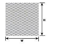 Plastruct - Ps-158 1:48 Tread Plate Sheet - 91703