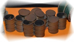 Bar Mills - O 55 Gallon Drums Open - 4015