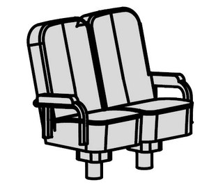 Rapido Trains - Ho Heywood Wakefield Seats 42 - 102031