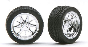 Pegasus - CHROME DAGGARS RIMS W/TIRES - 1226