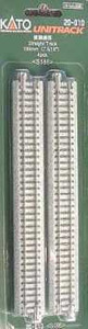 Kato - N 186mm Straight Track 4pk - 20010 Kato - N 186mm Straight Track 4pk - 20010