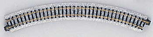Kato - N R249-45 Curve Track 4pk - 20100