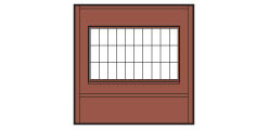 Design Preservations - Ho Dock Level Steel Sash Wind - 30173
