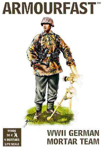 HaT Industries Figures - Late German Mortar Team - 99006