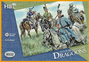 HaT Industries Figures - Waterloo Dutch/Belgian Cav :72 - 8032