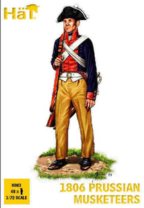 HaT Industries Figures - 1806 Prussian Musketeers 1:72 - 8083 HaT Industries Figures - 1806 Prussian Musketeers 1:72 - 8083