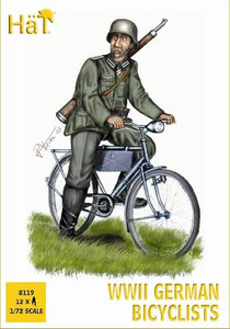 HaT Industries Figures - Ww-Ii German Bicyclists 1:72 - 8119