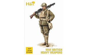 HaT Industries Figures - Ww-I British Hvy Weapons 1:72 - 8177