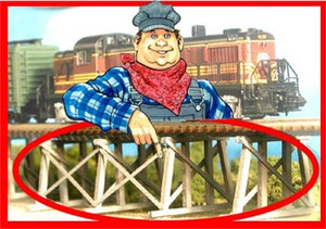 Bar Mills - N Lowboy Trestle Kit - 304