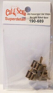 Cal-Scale Train Parts - Ho Pass. Car Side Steps 4pcs - 689