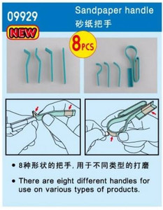 Trumpeter Models - Sandpaper Handle Asstd - 9929