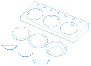 Trumpeter Models - Paint Palette S-Wells - 9960 Trumpeter Models - Paint Palette S-Wells - 9960