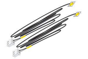 Woodland Scenics - Yellow Stick-On Led Lights - 5742 Woodland Scenics - Yellow Stick-On Led Lights - 5742