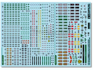 Tamiya Paint - Hobby Kits - German Insignia Decals 1:16:35 - 12625 Tamiya Paint - Hobby Kits - German Insignia Decals 1:16:35 - 12625