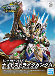 Bandai - Gundam Models - Knight Strike Gundam SDQ Heroes - 2568805