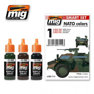 Mig Ammo Books - Nato Colors Set - 7114