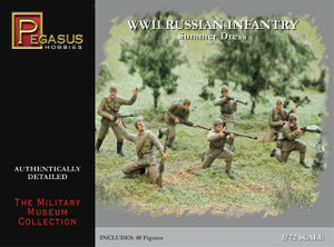 Pegasus - Russian Ww-Ii Infantry Sum :72 - 7268