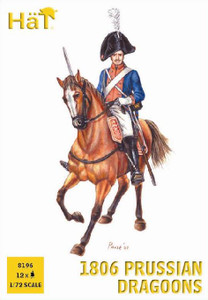HaT Industries Figures - Napoleonic Prussian Dragoon:72 - 8196