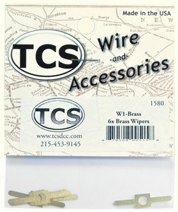 Train Control Systems - Ho W1-Brass Wipers - 1580