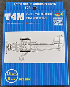 Trumpeter Models - T4M Biplane Torpedo Bomber 1:350 - 6284