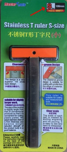 Trumpeter Models - Stainless T-Ruler Small 4' - 9977