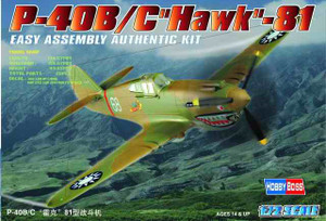 Hobby Boss Models - P-40B/C Hawk 81 1:72 - 80209