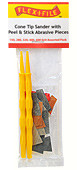 Flex-I-File - Cone Tip Sander W/peel'Stick Asst Grits - CS321