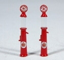 JL Innovative Design - Ho Red Crown Gas Pumps - 932