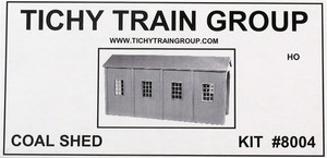 Tichy Train Group - Ho Coal Shed Kit - 8004