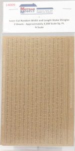 Motrak Models - N RANDOM WIDTH & LENGTH SHAKES - 14009