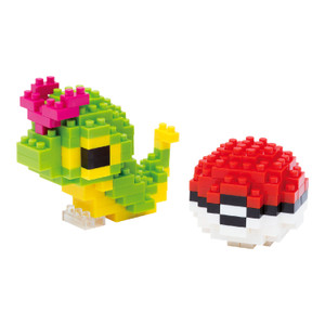 Nanoblock - Caterpie & Poke Ball Pokemon - 14956