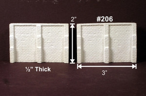 Monroe Models - N Retain'g Walls Cut Stone 2pk - 206