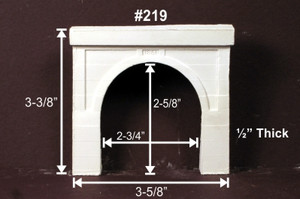 Monroe Models - N Tunnel Port Mod Concrete Dbl - 219